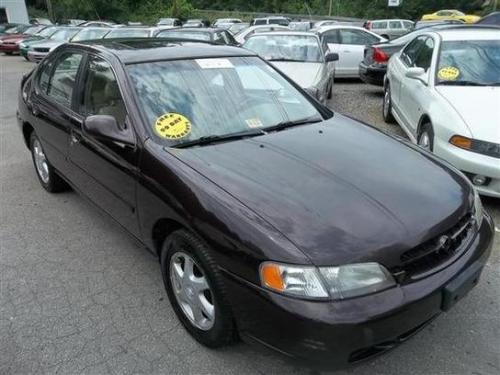 Photo of a 1998-2000 Nissan Altima in Black Cherry (paint color code AS0)