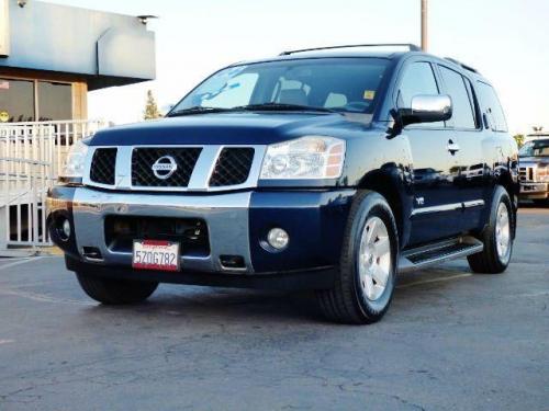 Photo of a 2006-2009 Nissan Armada in Majestic Blue (paint color code BW9)