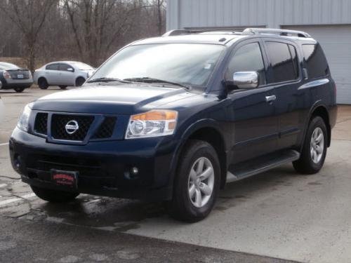 Photo of a 2010 Nissan Armada in Navy Blue (paint color code RAB)