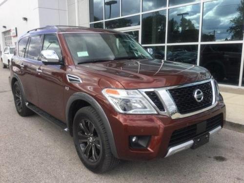 Photo of a 2018 Nissan Armada in Forged Copper Metallic (paint color code CAU)