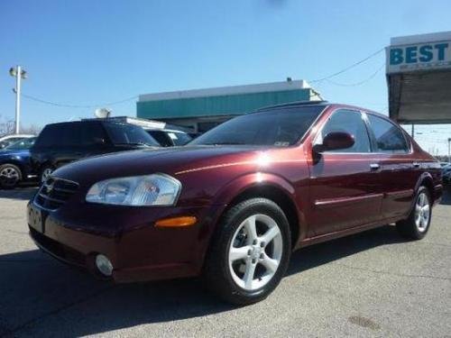 Photo of a 2002 Nissan Maxima in Merlot (paint color code AX5)