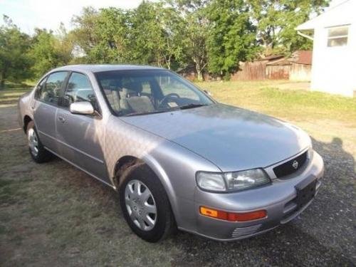 Photo of a 1996 Nissan Maxima in Platinum Iris (paint color code LP0)