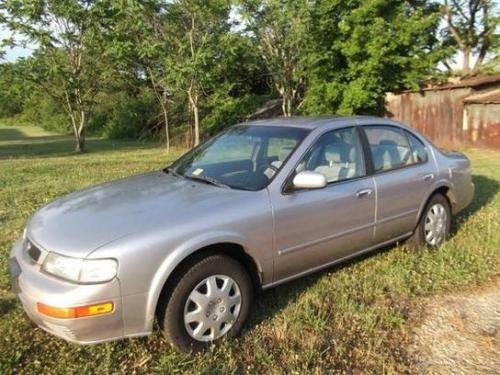 Photo of a 1996 Nissan Maxima in Platinum Iris (paint color code LP0)