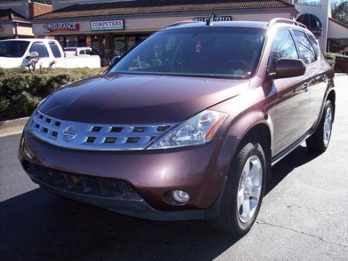 Photo of a 2003 Nissan Murano in Deep Bordeaux (paint color code C15)