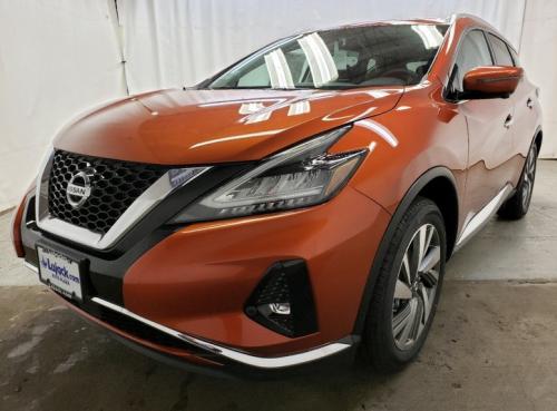 Photo of a 2019-2022 Nissan Murano in Sunset Drift Chromaflair (paint color code EBL)