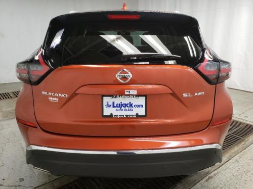 Photo of a 2019-2022 Nissan Murano in Sunset Drift Chromaflair (paint color code EBL)