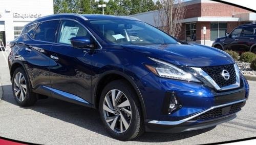 Photo of a 2019-2022 Nissan Murano in Deep Blue Pearl (paint color code RAY)