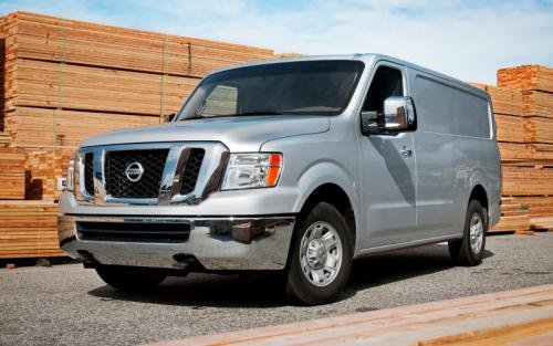 Photo of a 2012 Nissan NV in Radiant Silver (paint color code K12)