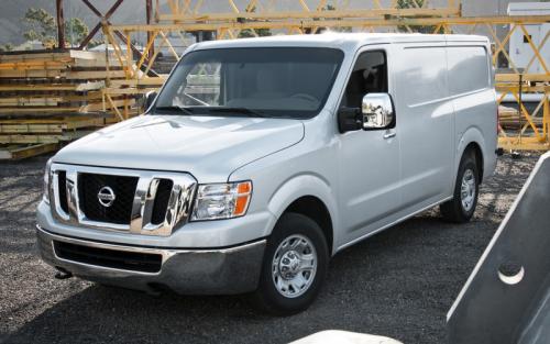 Photo of a 2012 Nissan NV in Blizzard (paint color code Q10)