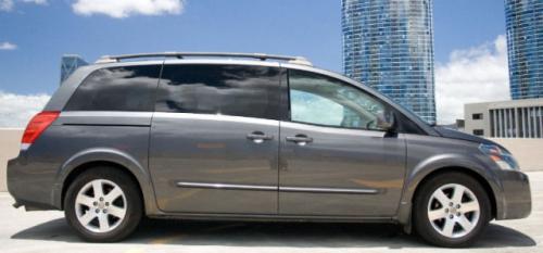 Photo of a 2007 Nissan Quest in Smoke (paint color code K11)