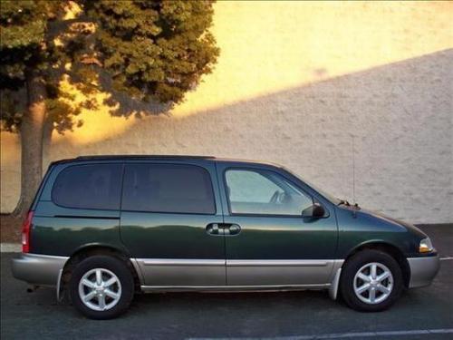 Photo of a 2000-2002 Nissan Quest in Evergreen Dusk on Natural Beige (paint color code 1W4)