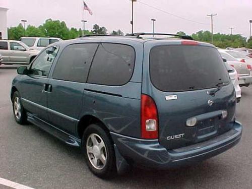 Photo of a 2001 Nissan Quest in Bermuda Blue (paint color code BX2)