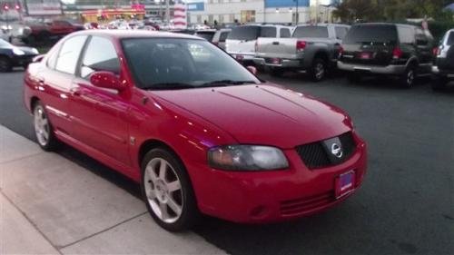 Photo of a 2005-2006 Nissan Sentra in Code Red (paint color code A20)