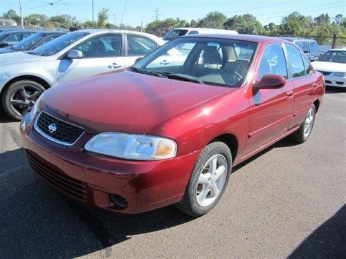 Photo of a 2001-2006 Nissan Sentra in Inferno (paint color code AX2)