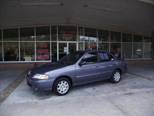 Photo of a 2000 Nissan Sentra in Deja Blue (paint color code BT1)