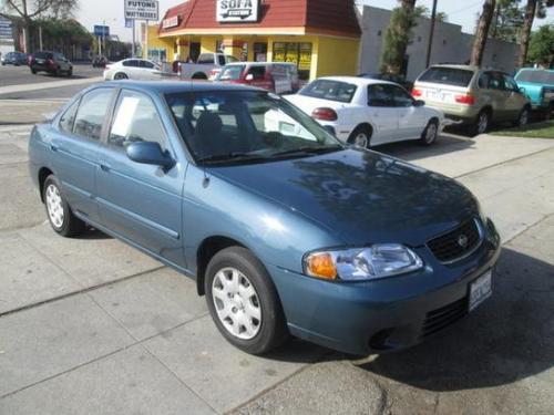 Photo of a 2001-2002 Nissan Sentra in Out Of The Blue (paint color code BX6)