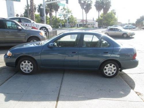 Photo of a 2001-2002 Nissan Sentra in Out Of The Blue (paint color code BX6)
