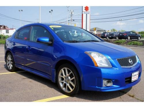 Photo of a 2007-2008 Nissan Sentra in Sapphire Blue (paint color code B14)