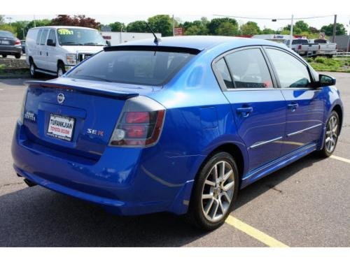 Photo of a 2007 Nissan Sentra in Sapphire Blue (paint color code B14)