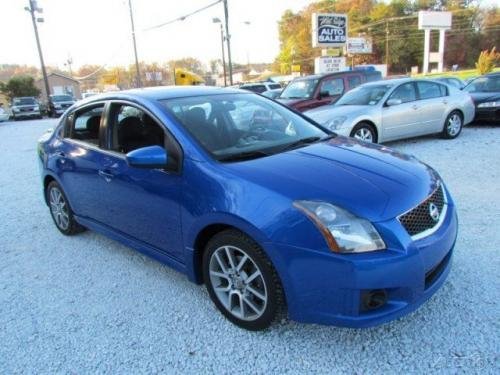 Photo of a 2007 Nissan Sentra in Sapphire Blue (paint color code B14)