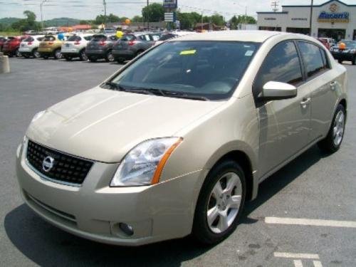 Photo of a 2007 Nissan Sentra in Sandstone (paint color code K32)