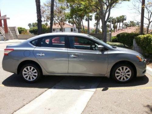 Photo of a 2013-2014 Nissan Sentra in Magnetic Gray (paint color code K36