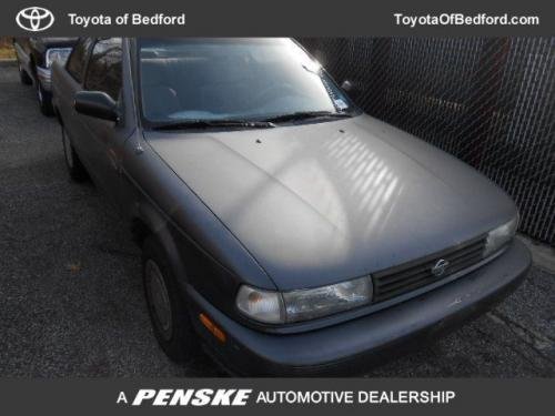 Photo of a 1991 Nissan Sentra in Slate Gray Pearl (paint color code KJ5