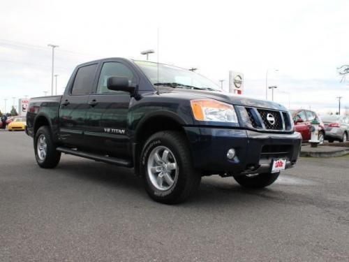 Photo of a 2010-2012 Nissan Titan in Navy Blue (paint color code RAB)