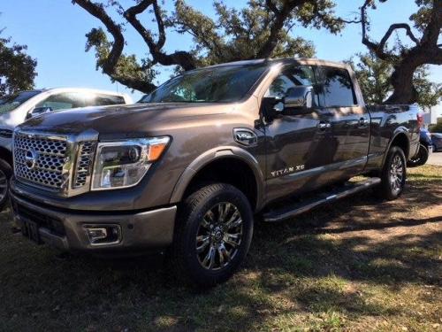 Photo of a 2016-2019 Nissan Titan in Java Metallic (paint color code CAJ)