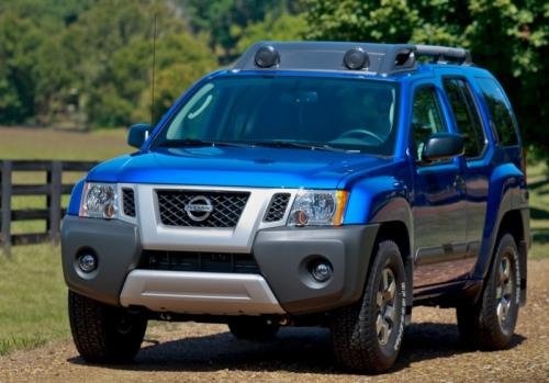Photo of a 2012-2015 Nissan Xterra in Metallic Blue (paint color code B17