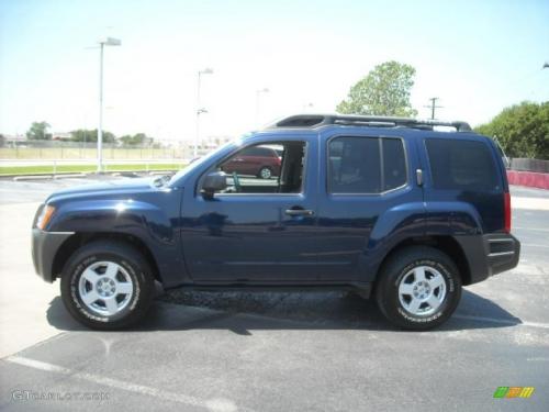 Photo of a 2006 Nissan Xterra in Midnight Blue (paint color code BW9)