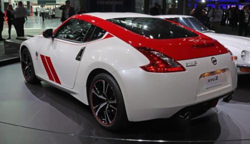 Photo of a 2020 Nissan Z in Solid Red on Prl White Tricoat (paint color code XDV)