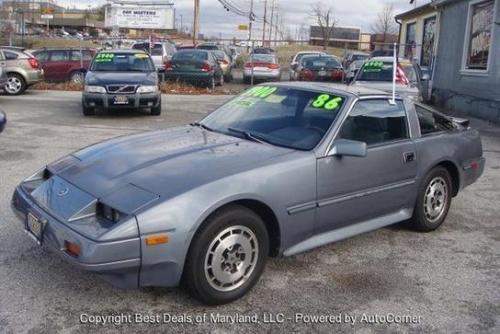 Photo of a 1986-1987 Nissan Z in Medium Blue Metallic (paint color code 553)