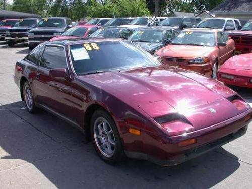 Photo of a 1988 Nissan Z in Cabernet Pearl (paint color code 624