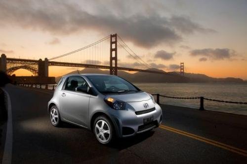 Photo of a 2012 Scion iQ in Classic Silver Metallic (paint color code 2KS)