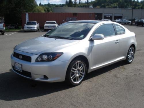 Photo of a 2006-2010 Scion tC in Classic Silver Metallic (paint color code 1F7