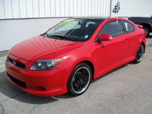 Photo of a 2005 Scion tC in Absolutely Red (paint color code 3P0)