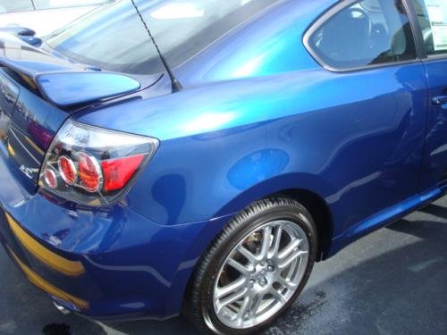 Photo of a 2008-2009 Scion tC in Blue Ribbon Metallic (paint color code 8T5
