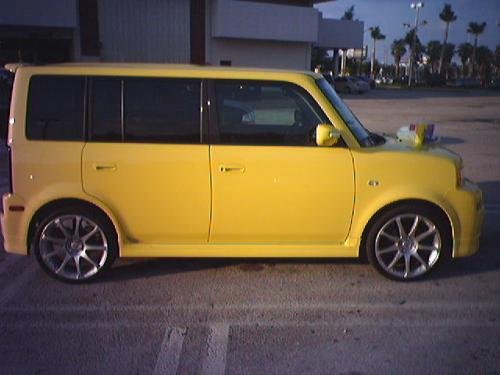 Photo of a 2005 Scion xB in Solar Yellow (paint color code 576)
