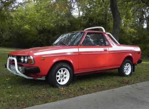 Photo of a 1978-1979 Subaru Brat in Brilliant Red (paint color code 85)