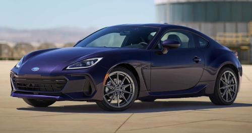Photo of a 2025 Subaru BRZ in Galaxy Purple Pearl (paint color code ZDD)