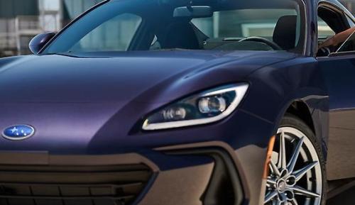 Photo of a 2025 Subaru BRZ in Galaxy Purple Pearl (paint color code ZDD)