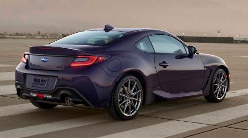 Photo of a 2025 Subaru BRZ in Galaxy Purple Pearl (paint color code ZDD)