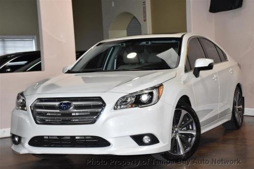 Photo of a 2015-2019 Subaru Legacy in Crystal White Pearl (paint color code K1X)