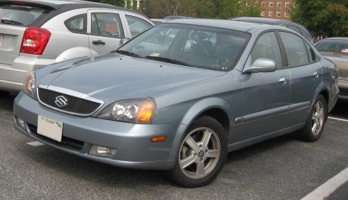 Photo of a 2004 Suzuki Verona in Sapphire Gray Metallic (paint color code 83U)