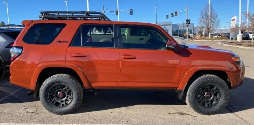 Photo of a 2024 Toyota 4Runner in Terra (paint color code 4Z0)