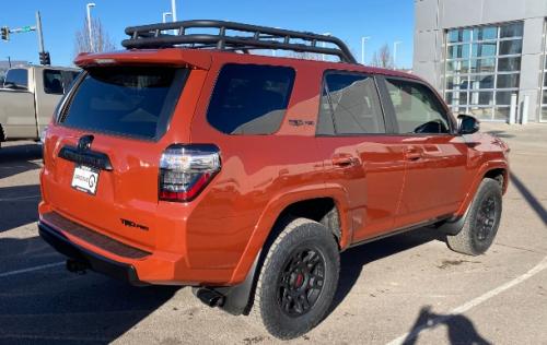 Photo of a 2024 Toyota 4Runner in Terra (paint color code 4Z0)