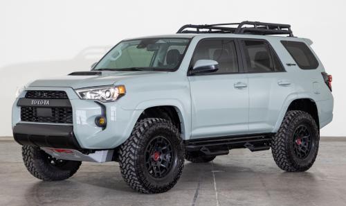 Photo of a 2021 Toyota 4Runner in Lunar Rock (paint color code 6X3)