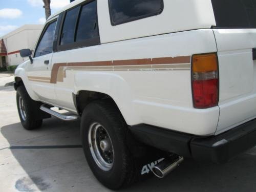 Photo of a 1987 Toyota 4Runner in White (paint color code 2S4)