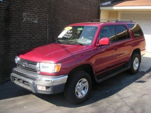 Photo of a 1996-2002 Toyota 4Runner in Sunfire Red Metallic (paint color code KH6